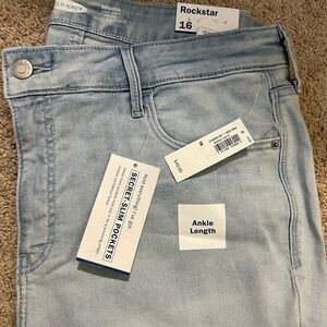 Old Navy Rockstar Women's Light Blue Jeans